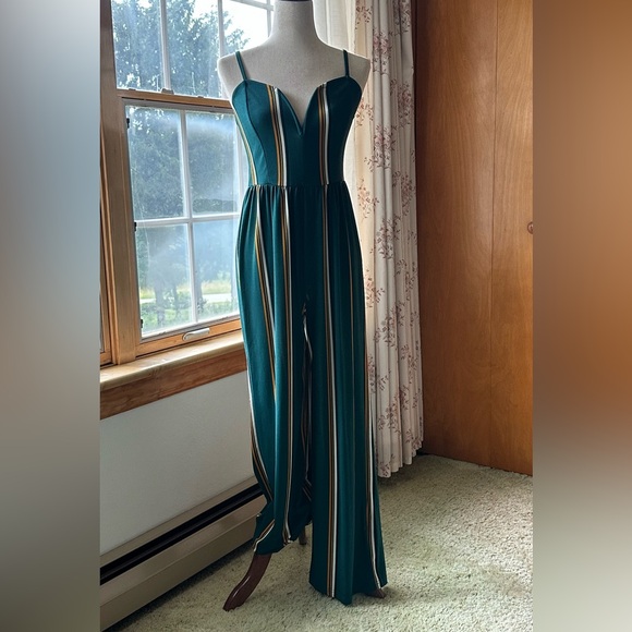 Express Pants - Express (NWT)- Stripped & Strappy Jumpsuit